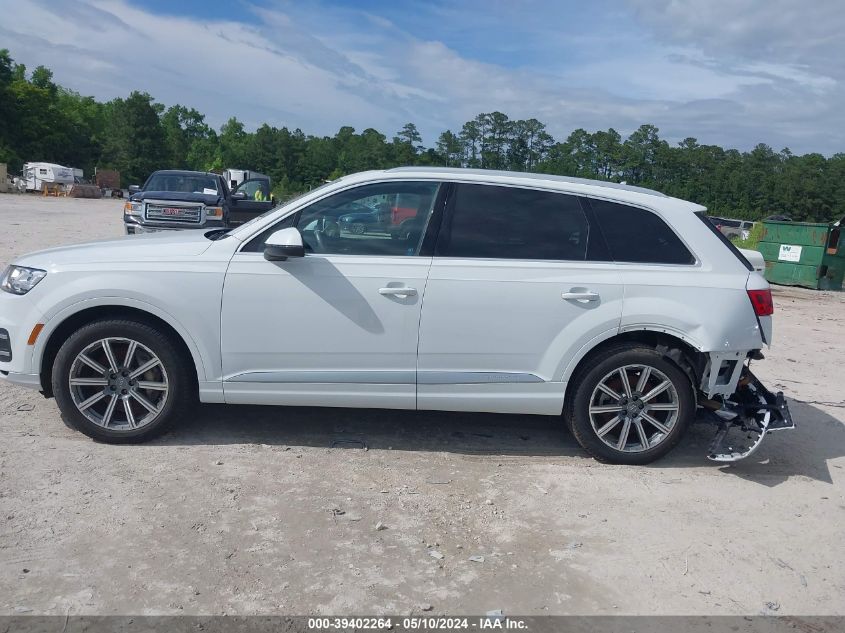 2018 Audi Q7 3.0T Premium VIN: WA1LAAF78JD026077 Lot: 39402264