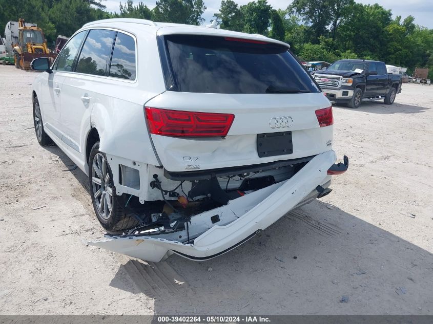 2018 Audi Q7 3.0T Premium VIN: WA1LAAF78JD026077 Lot: 39402264