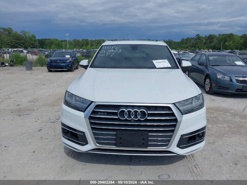 2018 Audi Q7 3.0T Premium VIN: WA1LAAF78JD026077 Lot: 39402264