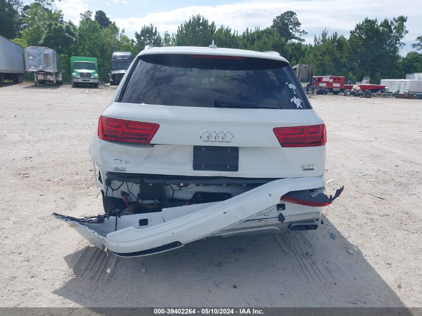 2018 Audi Q7 3.0T Premium VIN: WA1LAAF78JD026077 Lot: 39402264