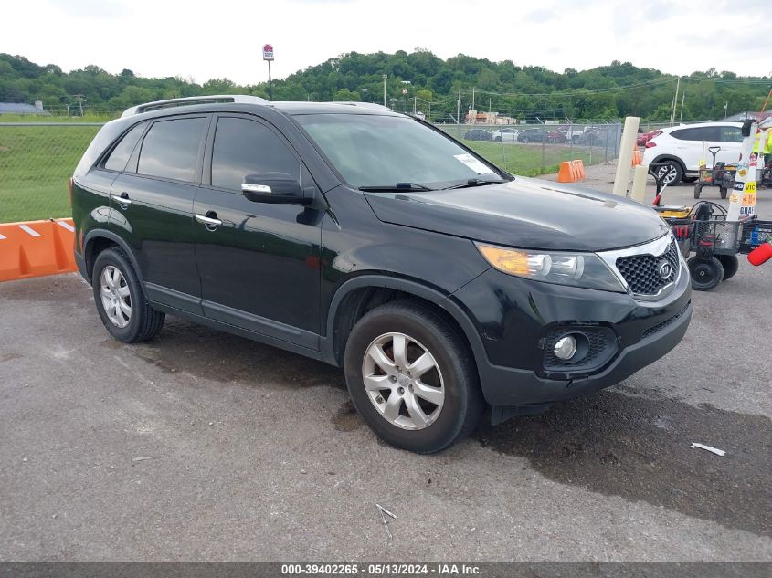 2013 Kia Sorento Lx VIN: 5XYKT3A66DG386573 Lot: 39402265