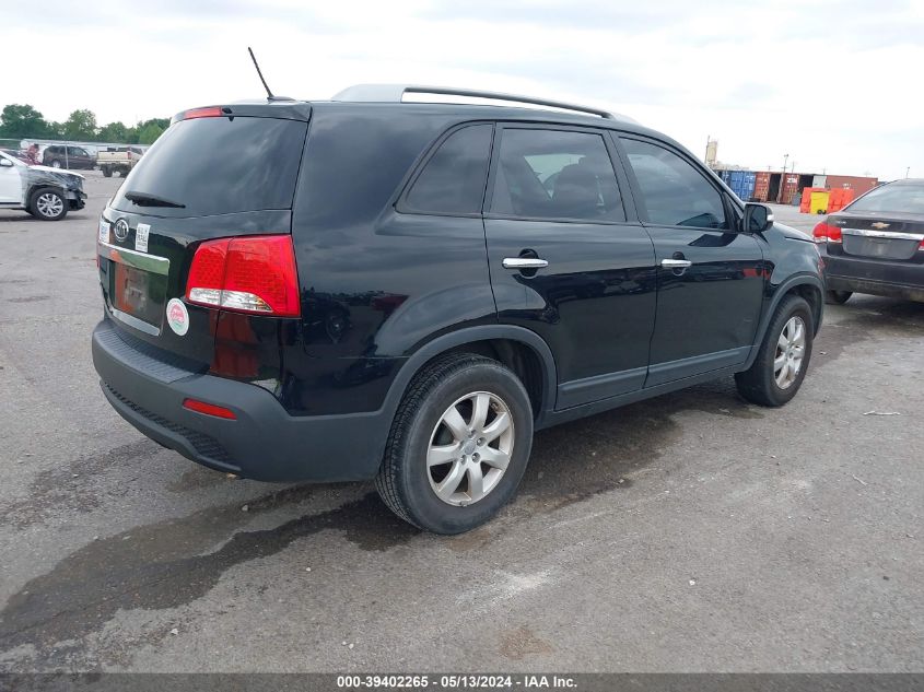 2013 Kia Sorento Lx VIN: 5XYKT3A66DG386573 Lot: 39402265