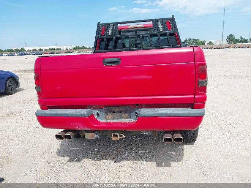 2001 Dodge Ram 1500 St VIN: 3B7HF13Z21M296008 Lot: 39402266