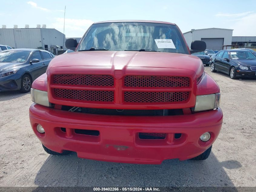 2001 Dodge Ram 1500 St VIN: 3B7HF13Z21M296008 Lot: 39402266