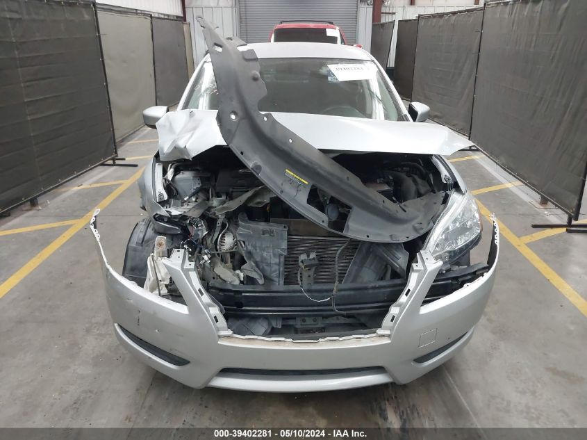 2014 Nissan Sentra Sv VIN: 3N1AB7AP9EL618238 Lot: 39402281