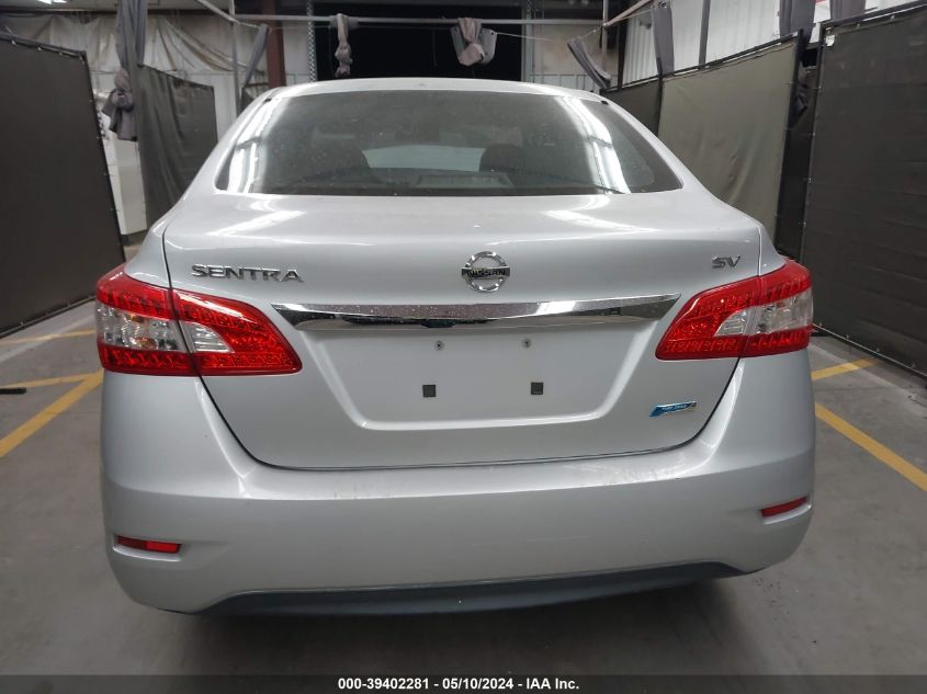 2014 Nissan Sentra Sv VIN: 3N1AB7AP9EL618238 Lot: 39402281