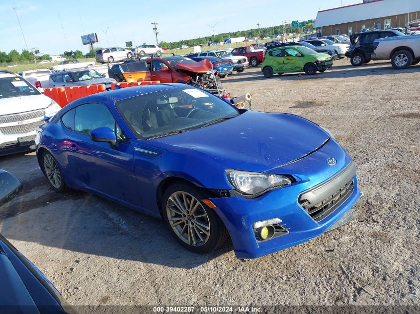 2016 Subaru Brz Limited VIN: JF1ZCAC13G9603562 Lot: 39402287