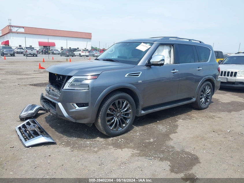 2022 NISSAN ARMADA PLATINUM 2WD - JN8AY2DA0N9391587