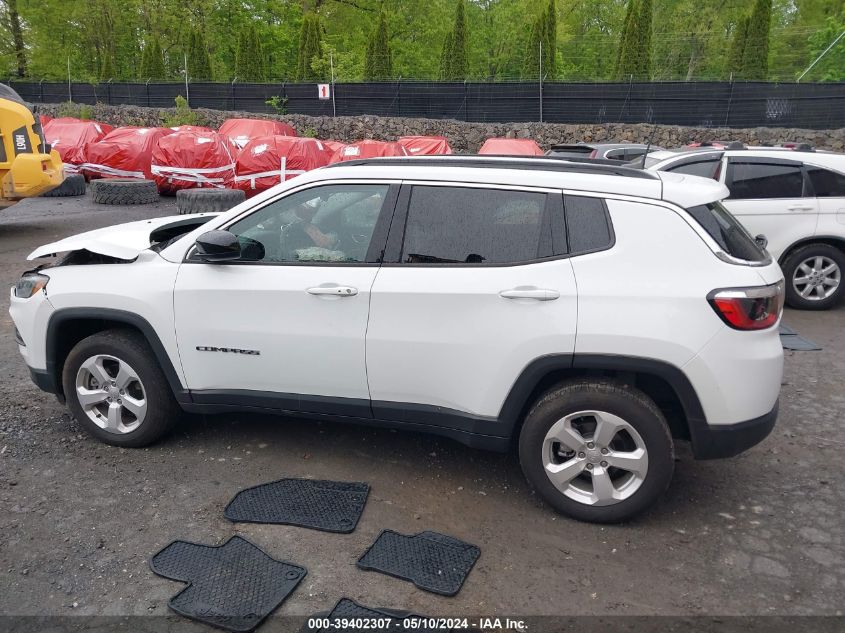 2022 Jeep Compass Latitude 4X4 VIN: 3C4NJDBB7NT133308 Lot: 39402307