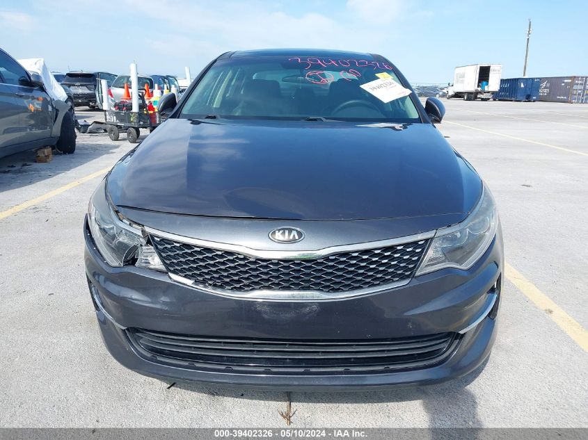 2018 Kia Optima Ex VIN: 5XXGU4L32JG261243 Lot: 39402326