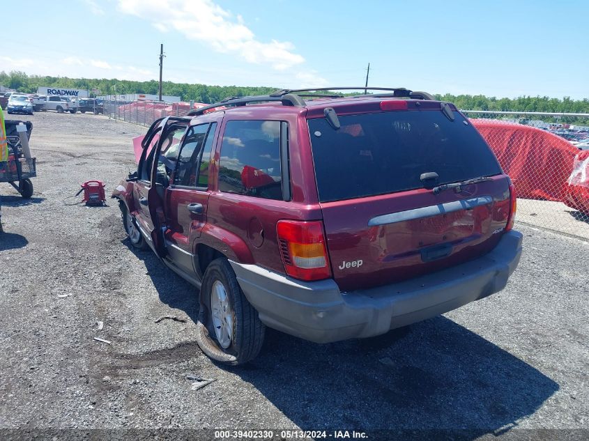 1J4DW48S73C527802 2003 Jeep Grand Cherokee Laredo