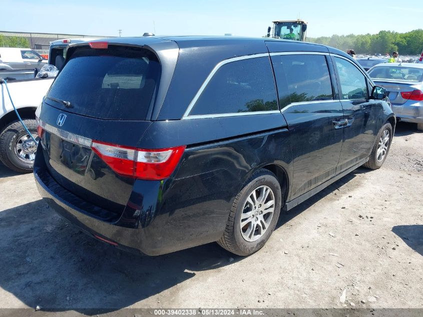 2012 Honda Odyssey Ex-L VIN: 5FNRL5H63CB031088 Lot: 39402338