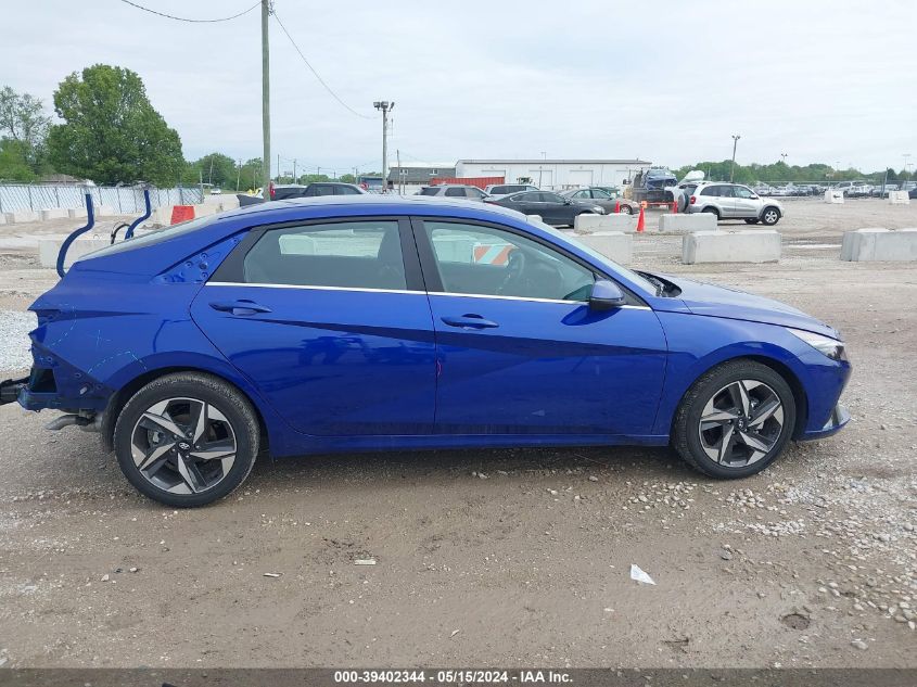 2023 HYUNDAI ELANTRA LIMITED - KMHLP4AGXPU524492