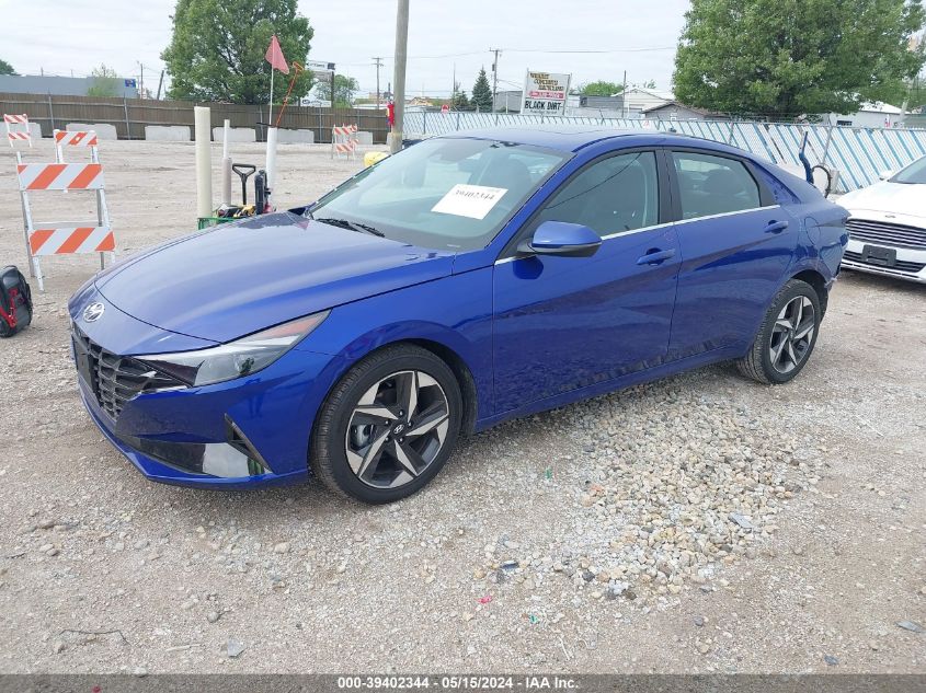 2023 HYUNDAI ELANTRA LIMITED - KMHLP4AGXPU524492