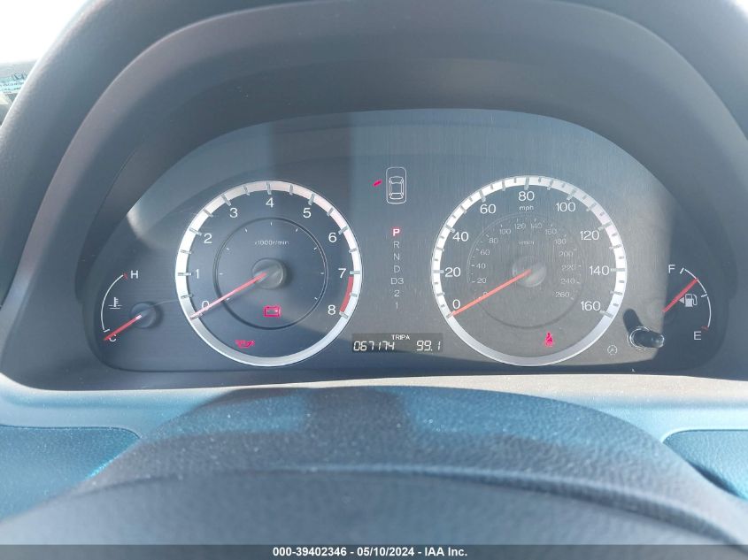 2011 Honda Accord 2.4 Ex VIN: 1HGCP2F7XBA101148 Lot: 39402346