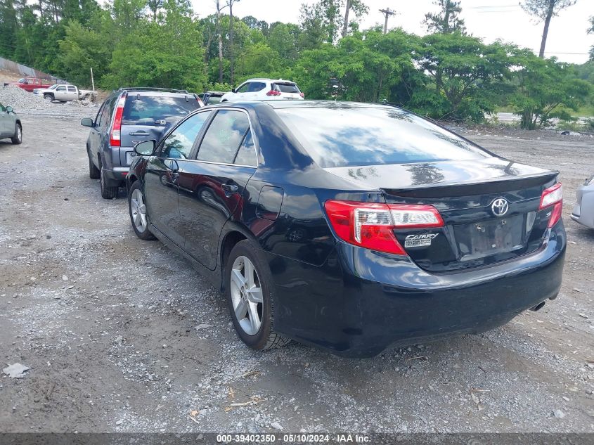 2012 Toyota Camry Se VIN: 4T1BF1FK7CU089502 Lot: 39402350