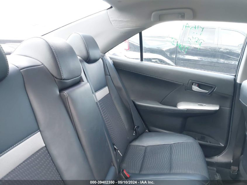 2012 Toyota Camry Se VIN: 4T1BF1FK7CU089502 Lot: 39402350