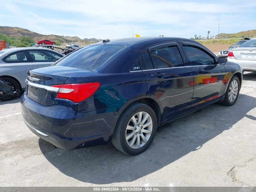 2014 Chrysler 200 Touring VIN: 1C3CCBBB4EN112295 Lot: 39402354