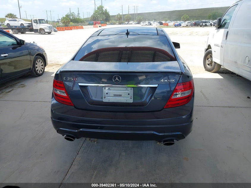 2014 MERCEDES-BENZ C 350 SPORT 4MATIC - WDDGJ8JB6EG247926