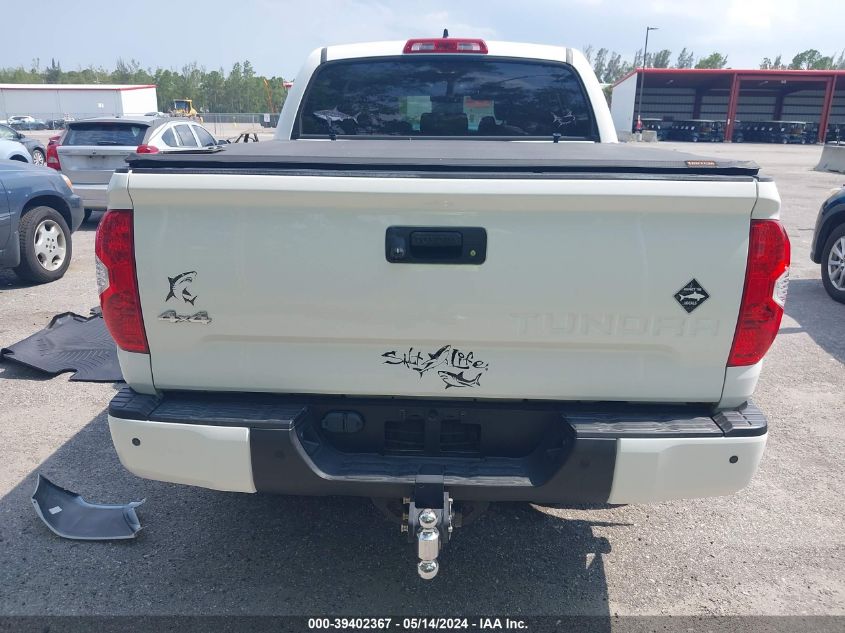 2020 Toyota Tundra Crewmax 1794/Crewmax Plat VIN: 5TFAY5F17LX903722 Lot: 39402367