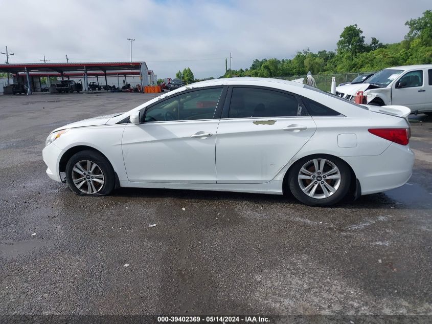 2013 Hyundai Sonata Gls VIN: 5NPEB4AC3DH771867 Lot: 39402369