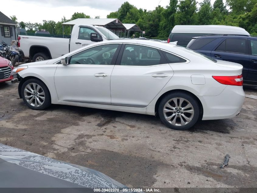 2014 Hyundai Azera VIN: KMHFG4JG8EA368335 Lot: 39402370