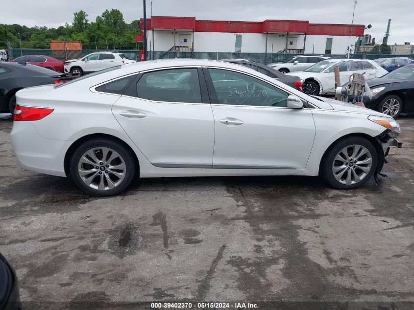 2014 Hyundai Azera VIN: KMHFG4JG8EA368335 Lot: 39402370