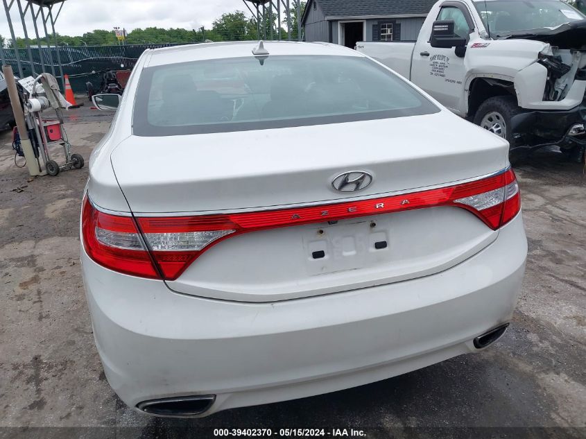 2014 Hyundai Azera VIN: KMHFG4JG8EA368335 Lot: 39402370