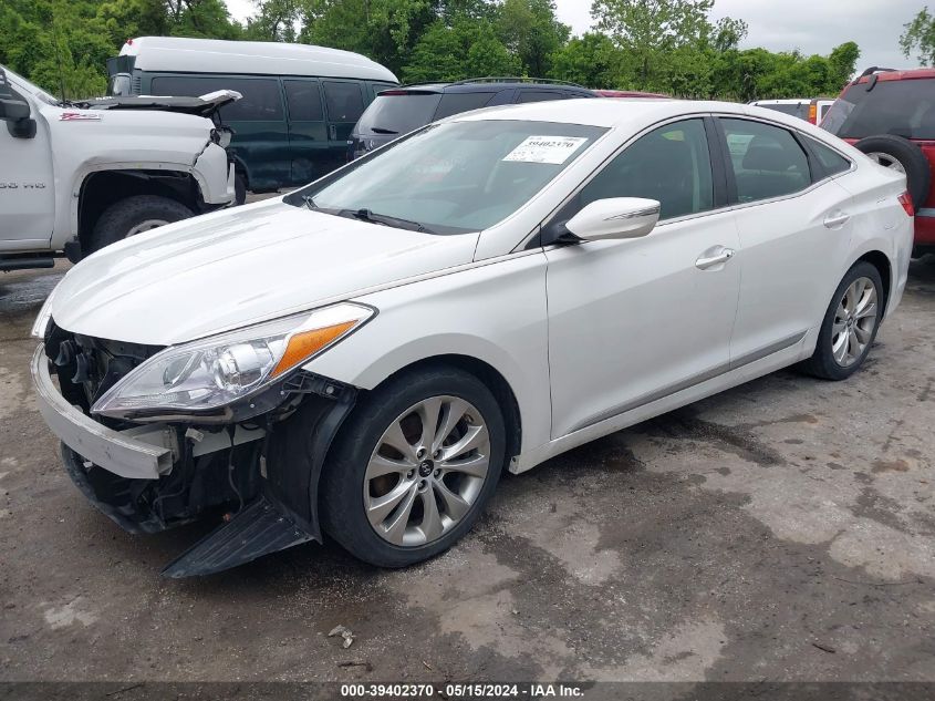 2014 Hyundai Azera VIN: KMHFG4JG8EA368335 Lot: 39402370