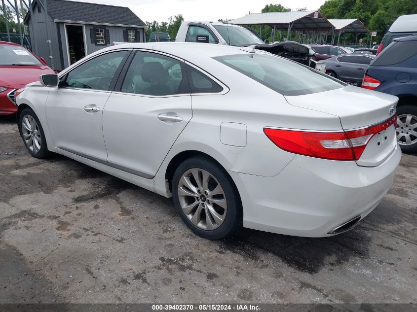 2014 Hyundai Azera VIN: KMHFG4JG8EA368335 Lot: 39402370