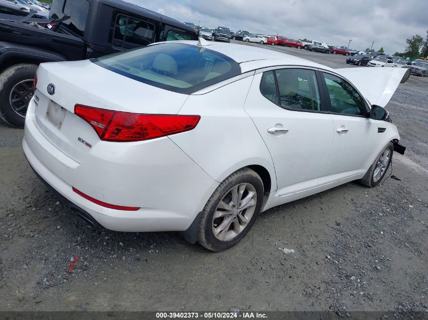 2013 Kia Optima Ex VIN: 5XXGN4A73DG101637 Lot: 39402373