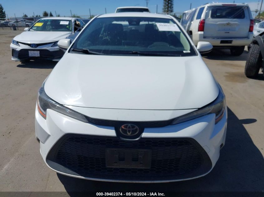 2020 Toyota Corolla Le VIN: JTDEPRAEXLJ005172 Lot: 39402374