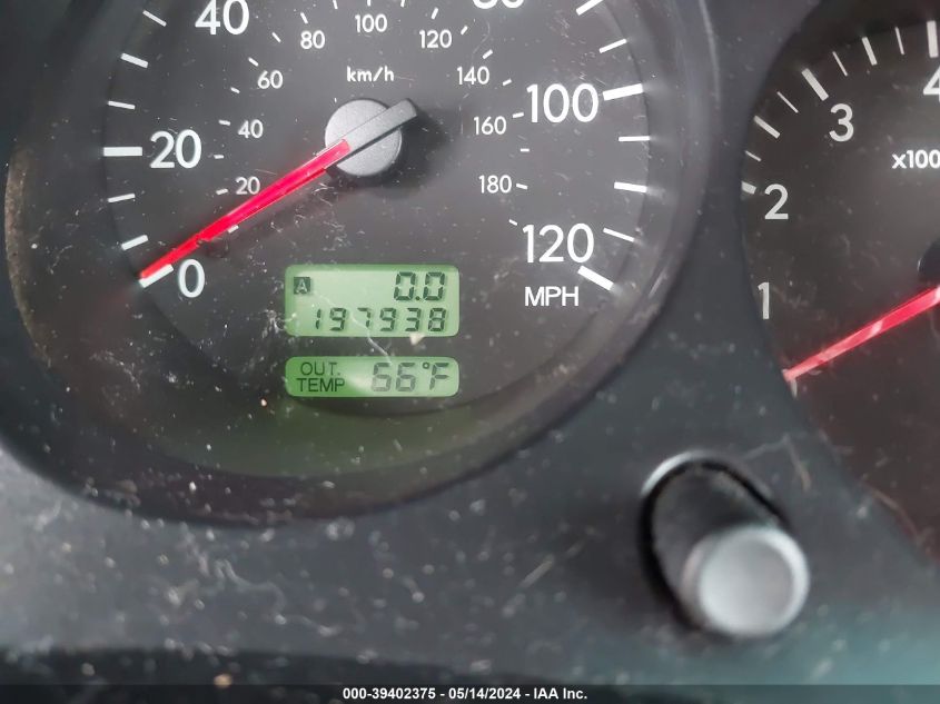 2003 Subaru Forester X VIN: JF1SG63683H737644 Lot: 39402375