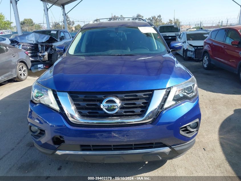 2020 Nissan Pathfinder Sv 2Wd VIN: 5N1DR2BN4LC619078 Lot: 39402379