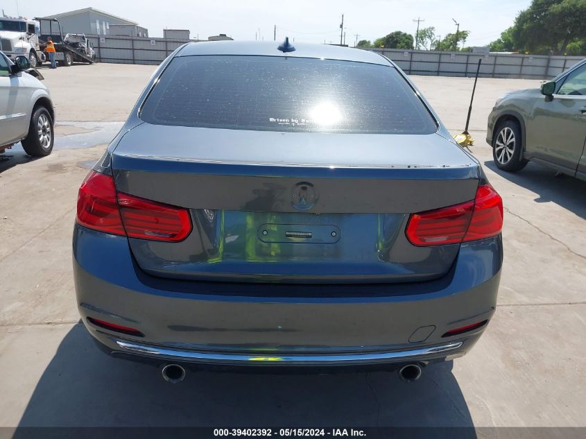 2018 BMW 340I VIN: WBA8B3G51JNV01089 Lot: 39402392