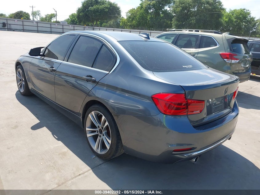 2018 BMW 340I VIN: WBA8B3G51JNV01089