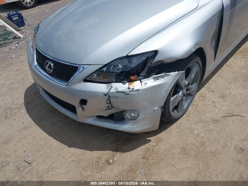 2010 Lexus Is 350C VIN: JTHFE2C25A2501216 Lot: 39402393