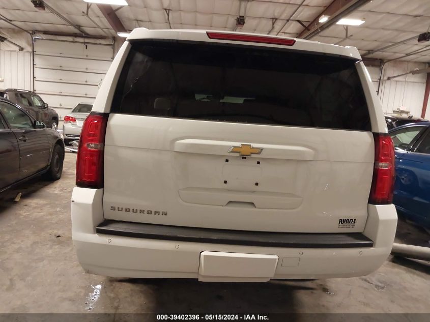 2015 Chevrolet Suburban 1500 Lt VIN: 1GNSKJKC2FR135881 Lot: 39402396