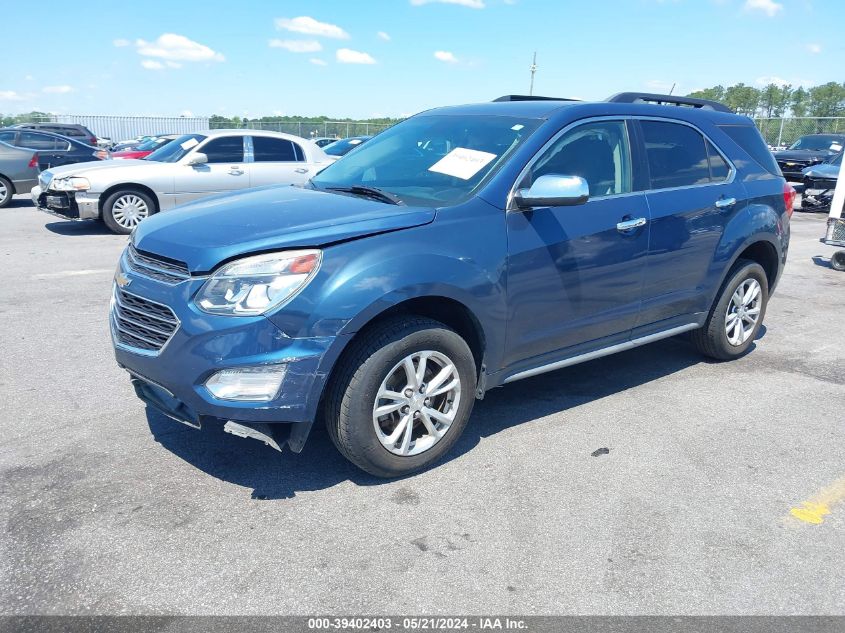 2016 Chevrolet Equinox Lt VIN: 2GNALCEK7G6289328 Lot: 39402403