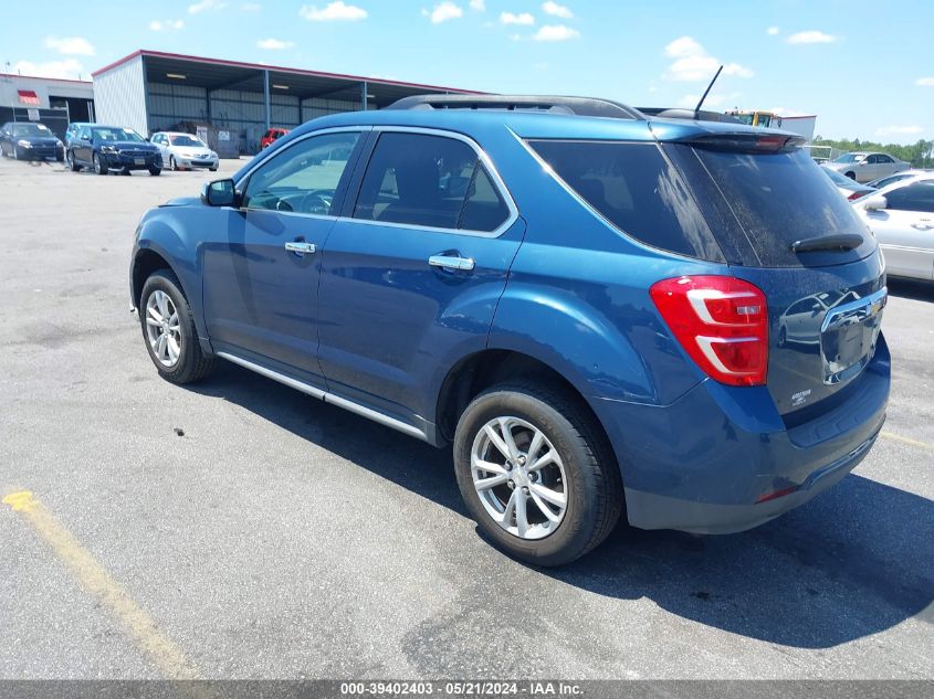 2016 Chevrolet Equinox Lt VIN: 2GNALCEK7G6289328 Lot: 39402403