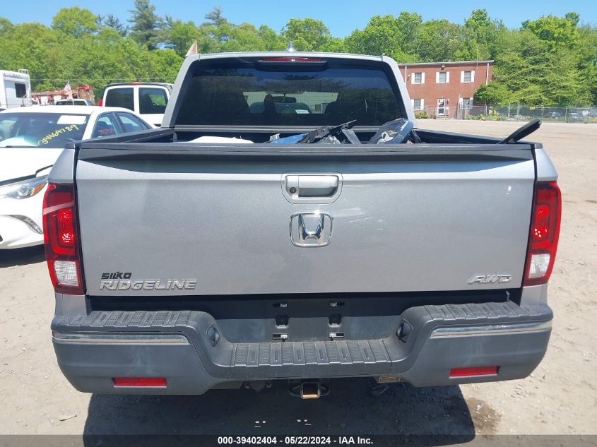 2019 Honda Ridgeline Sport VIN: 5FPYK3F11KB039996 Lot: 39402404