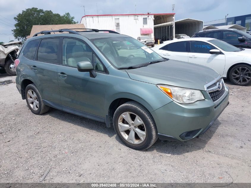 2014 Subaru Forester 2.5I Premium VIN: JF2SJAEC0EH549870 Lot: 39402408