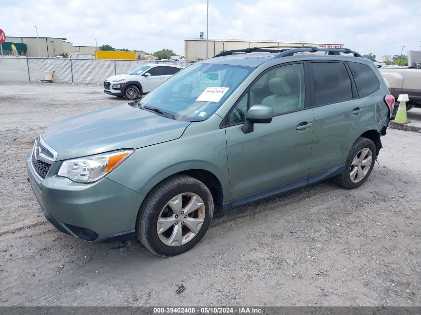 2014 Subaru Forester 2.5I Premium VIN: JF2SJAEC0EH549870 Lot: 39402408