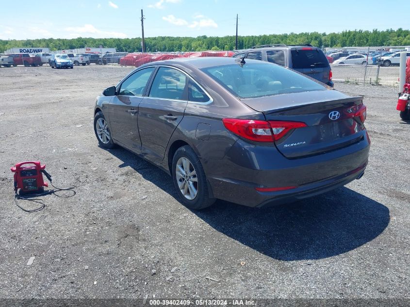 2015 HYUNDAI SONATA SE - 5NPE24AF9FH135984