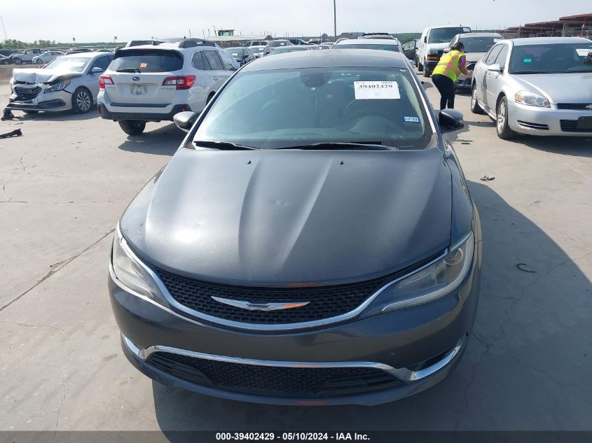 2015 Chrysler 200 C VIN: 1C3CCCCG4FN667250 Lot: 39402429