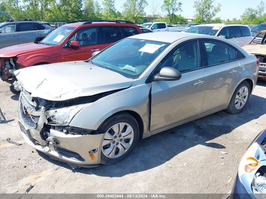 2013 Chevrolet Cruze Ls Auto VIN: 1G1PA5SG9D7174951 Lot: 39402444