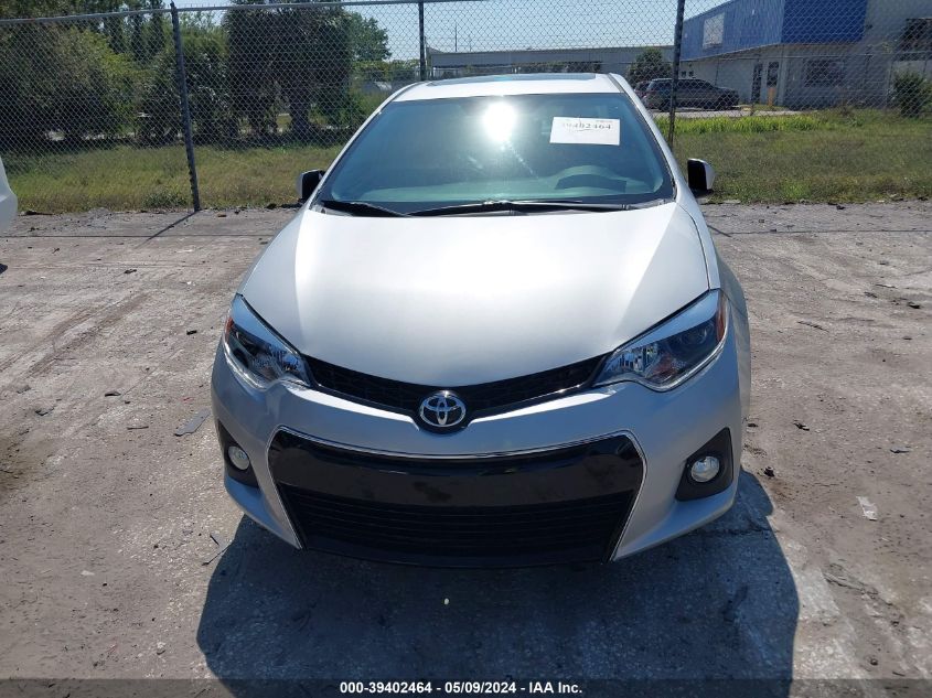 2016 Toyota Corolla S Plus VIN: 2T1BURHE3GC521599 Lot: 39402464