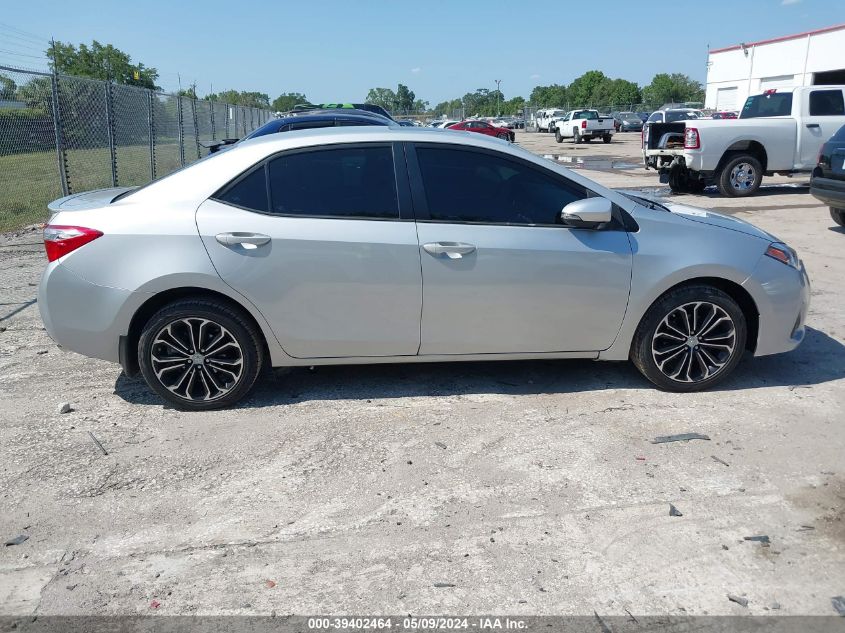 2016 Toyota Corolla S Plus VIN: 2T1BURHE3GC521599 Lot: 39402464