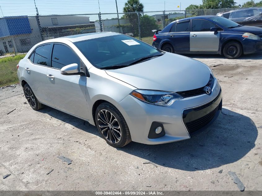 2016 Toyota Corolla S Plus VIN: 2T1BURHE3GC521599 Lot: 39402464