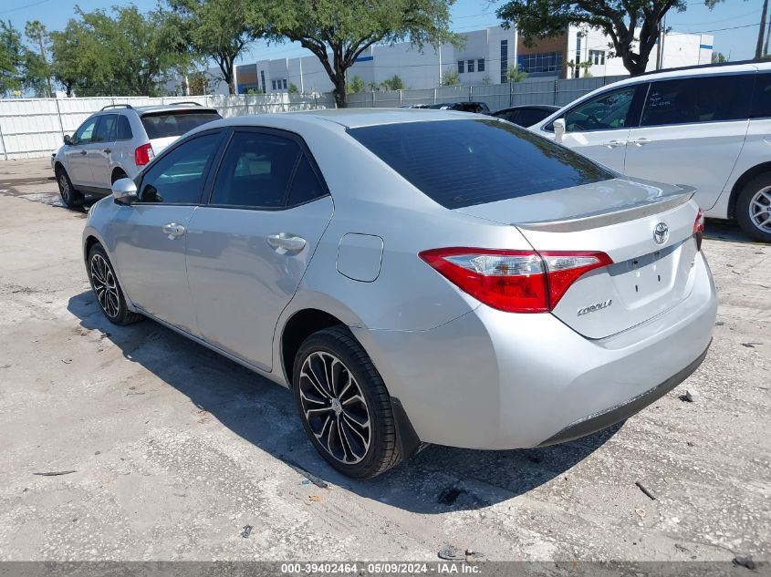 2016 Toyota Corolla S Plus VIN: 2T1BURHE3GC521599 Lot: 39402464